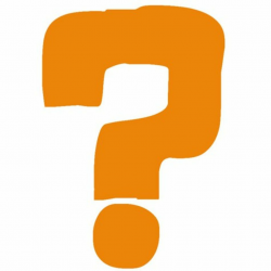 Orange Question Mark Clip Art N2 free image
