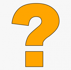 Orange Question Mark Clip Art , Transparent Cartoon, Free ...