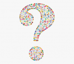 Question Mark Art - Colorful Question Mark Png #2031914 ...