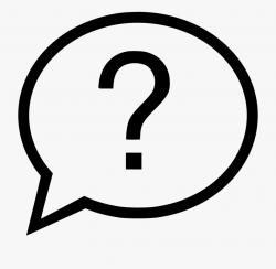 Dot Clipart Period Mark - Question Mark Icon Svg #1039928 ...