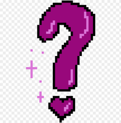 question mark - pixel art PNG image with transparent ...