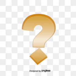 Gold Question Mark Png, Vector, PSD, and Clipart With ...