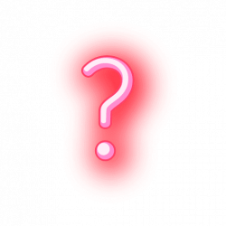 neon words question questionmark punctuation ela random...