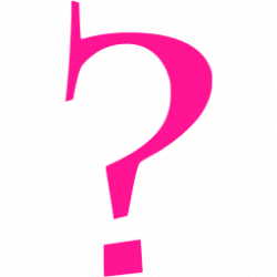 Deep pink question mark 3 icon - Free deep pink question ...