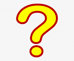 Question Mark Clipart Marl - Red And Yellow Question Mark ...