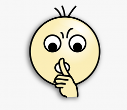 Clipart Of Quiet And Silent - Don T Make Noise #680859 ...