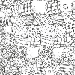Quilt clipart black and white 2 » Clipart Station