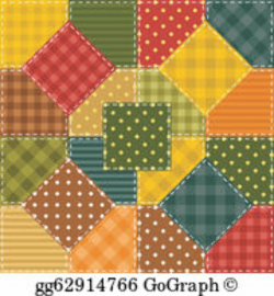 Patchwork quilt clip art clipart images gallery for free ...