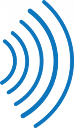 Radio Waves Blue Clip Art at Clker.com - vector clip art ...