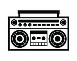 Boombox clipart svg, Boombox svg Transparent FREE for ...
