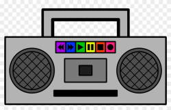 Png Clipart Radio Photos - Boombox, Transparent Png ...