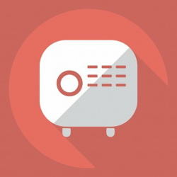 Flat modern design with shadow Icon radio Clipart Image | + ...