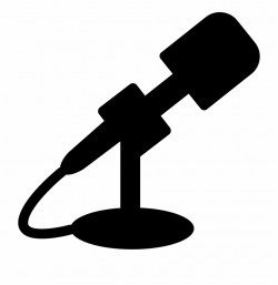 Radio Microphone Silhouette Free PNG Images & Clipart ...
