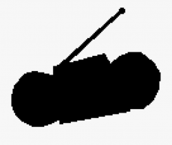 Radio Receiver Drawing Radio Wave Silhouette - Peebles Old ...