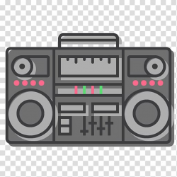 Boombox Sound Radio, A radio transparent background PNG ...