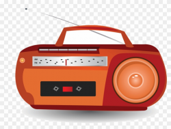 Boombox Radio Cartoon - Radio Cartoon Png, Transparent Png ...