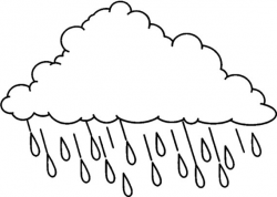 Rain cloud clipart black and white clipartxtras - ClipartPost