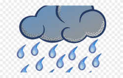 Weather Clipart Monsoon Season - Rain Cloud Clipart Transparent ...