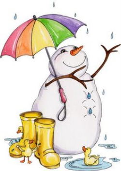 Winter Rain Clipart - Free Clipart