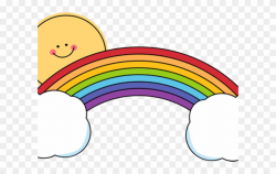 Rainbow Clipart Cute - Rainbow Clipart Png Transparent Png (#1320900 ...