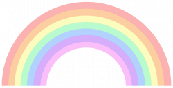 Pastel Rainbow Cliparts - Cliparts Zone