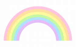 Cute Pastel Rainbow Sweet Clipart | Party Ideas | Rainbow clipart ...