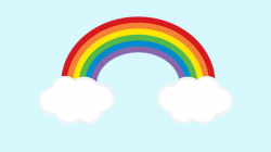 Rainbow Clipart Freebie and Link Love | Preschool classroom ...