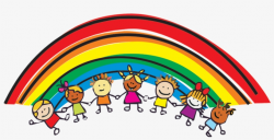 Rainbow Clipart Preschool - Trans Support Group Flyer PNG Image ...