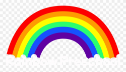 Rainbow Clipart Preschool - 彩虹 卡通 - Png Download (#1504278 ...