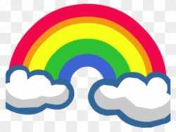Rainbow Butterfly Clipart Simple Rainbow - Transparent Background ...