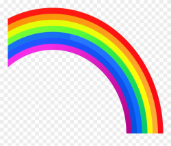 Rainbow Clip Art Free Clipart Image 2 Hanslodge Cliparts - Rainbow ...