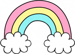 rainbow #cute #png #cloud #rainbows #clipart #rainbowclipart ...