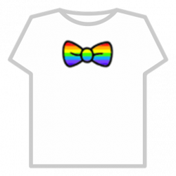 Rainbow Bowtie (Transparent) - Roblox
