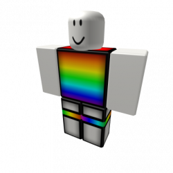 Rainbow Transparent Pants - Roblox