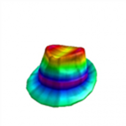 Rainbow Fedora Transparent - Roblox
