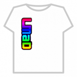 Rainbow LMAO [Transparent Background] - Roblox