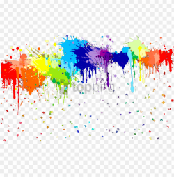 free png colorful paint splatters png png image with ...