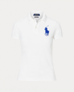 Skinny Fit Big Pony Polo Shirt | Polo Shirts Women | Ralph ...