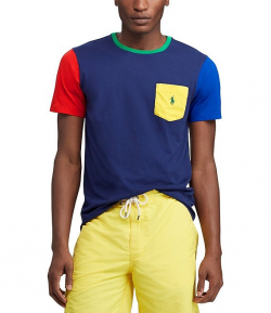 Polo Ralph Lauren Color Block Short-Sleeve Tee