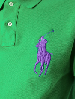 Logo Embroidered Polo Shirt
