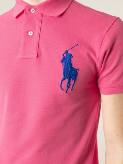 Logo Embroidered Polo Shirt