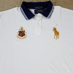 Polo Ralph Lauren Polo Shirt Gold Pony Logo NWT
