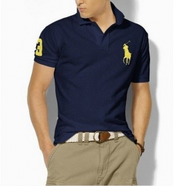 Ralph Lauren Classic-Fit Big Pony Polo Blue/golden, ralph ...