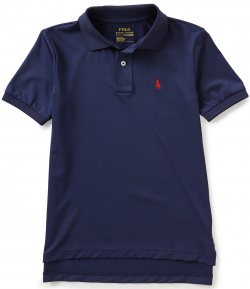 Ralph Lauren Childrenswear Big Boys 8-20 Solid Short-Sleeve Polo Shirt |  Dillard\'s