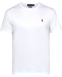 Polo Ralph Lauren - Logo Embroidered Pima Cotton T Shirt - Mens - White  from MATCHESFASHION.COM - US | more