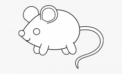 Mouse Clipart Kangaroo Rat - Cute Mouse Coloring Page ...
