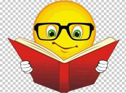 Emoticon Reading Book Emoji Smiley PNG, Clipart, Book, Book ...