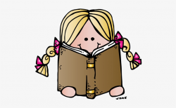 Melonheadz Png School - Melonheadz Girl Reading Clipart Transparent ...