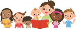 Parent child reading clipart 2 » Clipart Portal