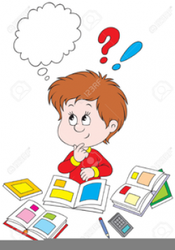 Free Clipart Of A Child Thinking | Free Images at Clker.com - vector ...